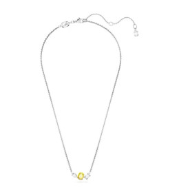 Le Collier Pendentif Swarovski, Mesmera Tailles variées, Jaune, Finition mix de métal, 5668277