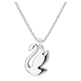 Le Collier pendentif Swarovski, Iconic Swan Cygne, Bleu, Métal rhodié, 5660594