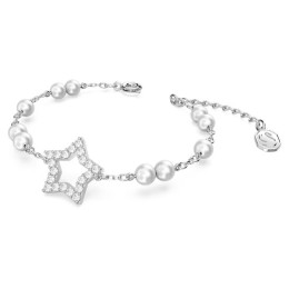 Le Bracelet Swarovski, Stella Pavé, Étoile, Blanc, Métal rhodié, 5645385