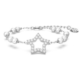 Le Bracelet Swarovski, Stella Pavé, Étoile, Blanc, Métal rhodié, 5645385