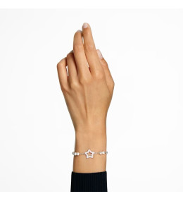 Le Bracelet Swarovski, Stella Pavé, Étoile, Blanc, Métal rhodié, 5645385