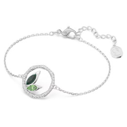 Le Bracelet Swarovski, Dellium Bambou, Vert, Métal rhodié, 5645375