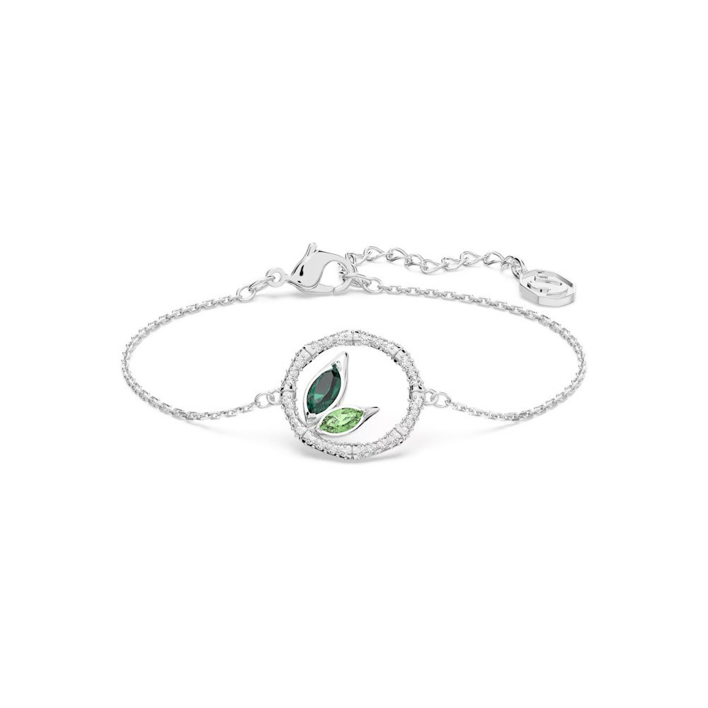 Le Bracelet Swarovski, Dellium Bambou, Vert, Métal rhodié, 5645375