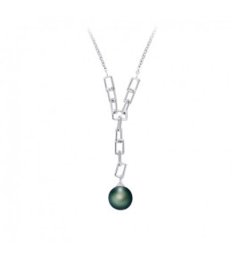 Le Collier Archipel argent 925/1000, perle de Tahiti IZA B EZ21N003HP