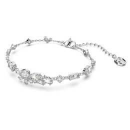 Le Bracelet Swarovski, Gema Tailles variées, Fleur, Blanc, Métal rhodié, 5644687