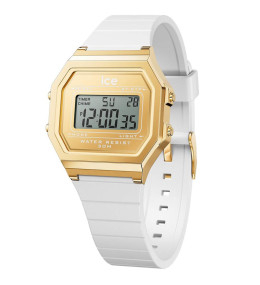 La Montre ICE WATCH digit retro, White gold - SMALL 32 MM 022049