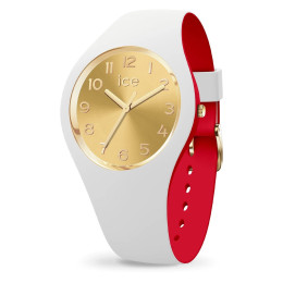 La Montre ICE WATCH, ICE loulou, White gold chic - Small 34 MM 022324