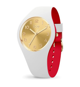 La Montre ICE WATCH, ICE loulou, White gold chic - Small 34 MM 022324