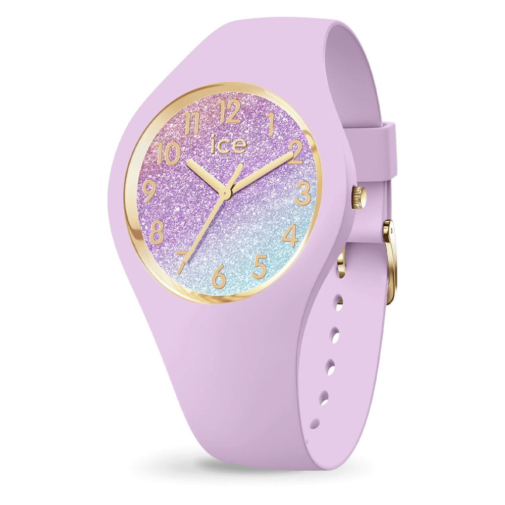 La Montre ICE WATCH, ICE Glitter, Lilac cosmic - Small 34 MM 022570 La Montre ICE WATCH, ICE Glitter, Lilac cosmic - Small 34 MM 022570