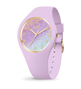 La Montre ICE WATCH, ICE Glitter, Lilac cosmic - Small 34 MM 022570