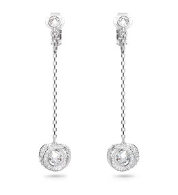 Les Boucles d'oreilles Swarovski, Generation Blanches, Métal rhodié 5636510