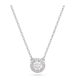 Le Collier Pendentif, Swarovski Constella, Coupe ronde, Pavé, Blanc, Métal rhodié 5636264