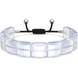 Le Bracelet Swarovski, Letra Yin Yang, Blanc, Métal rhodié 5614979