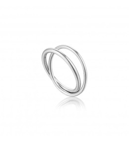 Bague femme argent 925/1000 Ania Haie Modern Minimalism R002-01H : Taille - 54