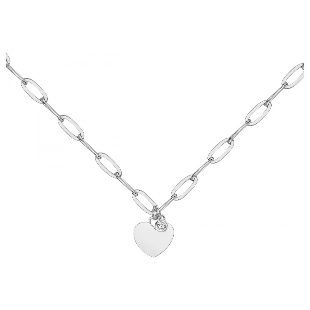 Collier Argent 925/1000, La Garçonne Diamant, 20700039