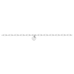 Bracelet Argent 925/1000, La Garçonne Diamant, 20300032