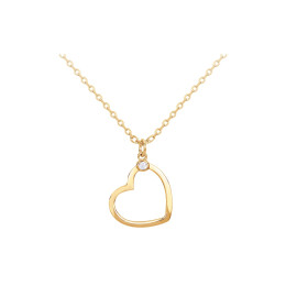 Le Collier Plaqué or jaune 750/1000, La Garçonne Diamant, 26700025