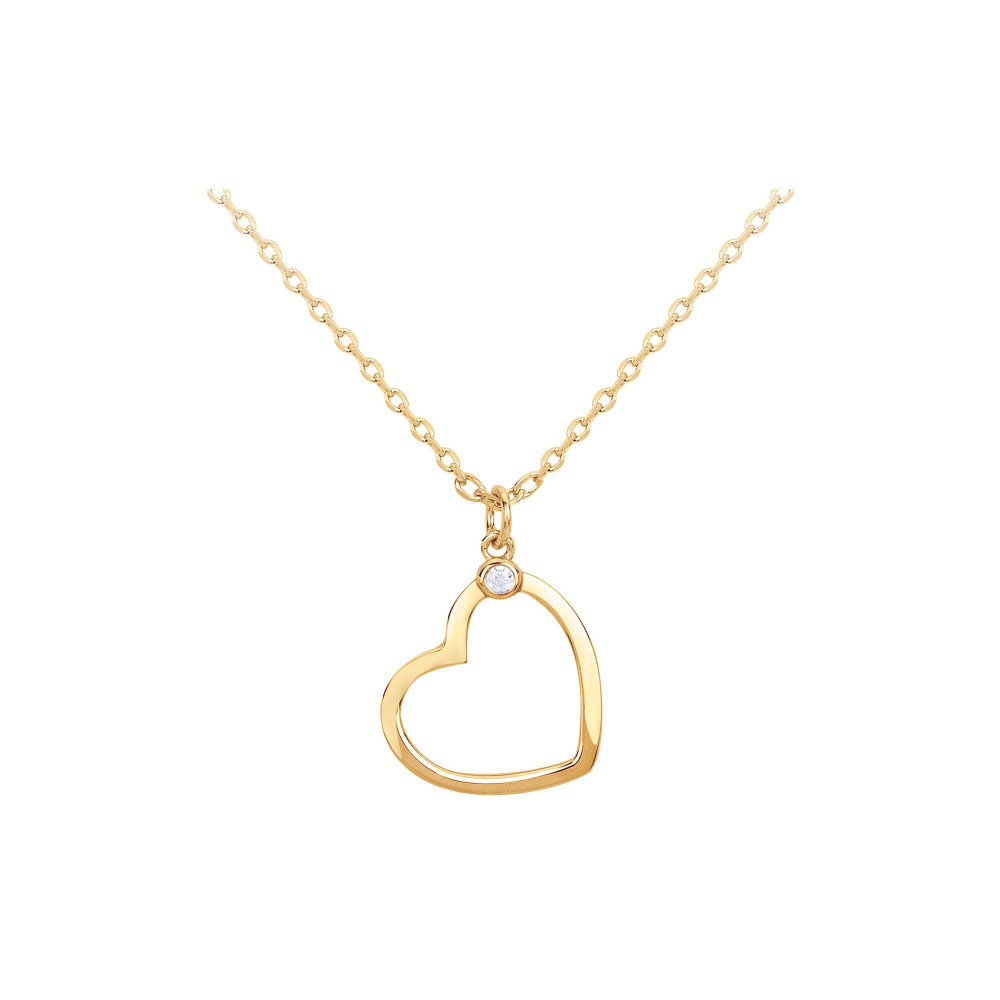 Le Collier Plaqué or jaune 750/1000, La Garçonne Diamant, 26700025