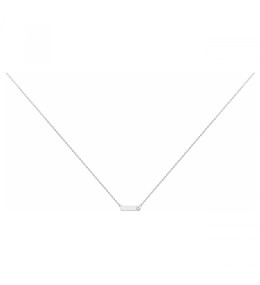 Collier Argent 925/1000, La Garçonne Diamant, 20700020
