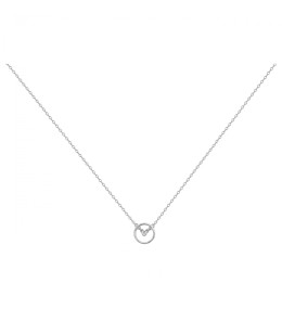 Collier Argent 925/1000, La Garçonne Diamant, 20700013