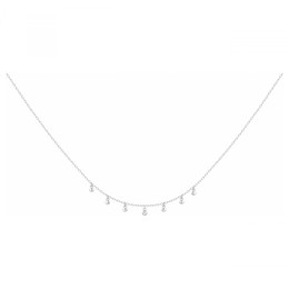 Collier Argent 925/1000, La Garçonne Diamant, 20700010