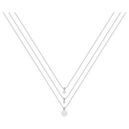 Collier Argent 925/1000, La Garçonne Diamant, 20700032