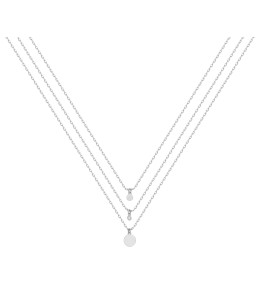 Collier Argent 925/1000, La Garçonne Diamant, 20700032
