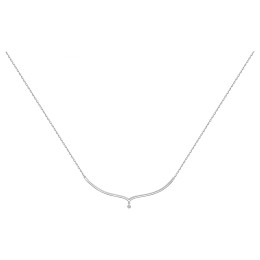 Collier Argent 925/1000, La Garçonne Diamant, 20700028