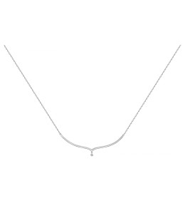 Collier Argent 925/1000, La Garçonne Diamant, 20700028
