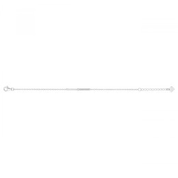 Bracelet Argent 925/1000, La Garçonne Diamant, 20300008