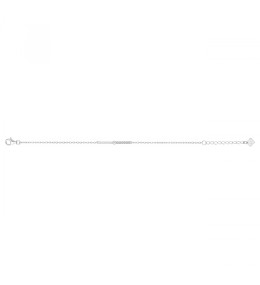 Bracelet Argent 925/1000, La Garçonne Diamant, 20300008