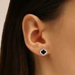 Les Boucles d'oreilles femme, argent 925/1000, Charles Garnier Paris 1901, LEGENDE, AGF170205E