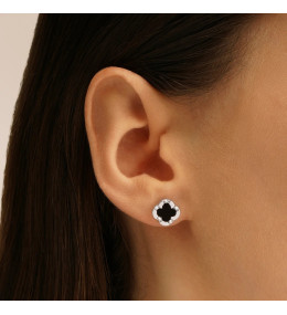 Les Boucles d'oreilles femme, argent 925/1000, Charles Garnier Paris 1901, LEGENDE, AGF170205E