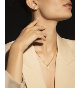 Les Boucles d'oreilles femme, argent 925/1000 doré or jaune 750/1000, Charles Garnier Paris 1901, LEGENDE, AGF170149E