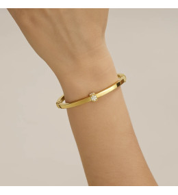 Le Bracelet rigide femme, Charles Garnier Paris 1901, argent 925/1000 doré or jaune, Formes, AGF260004B