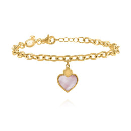 Le Bracelet femme, argent 925/1000 doré or jaune , Charles Garnier Paris 1901, PASSION, AGF170165B