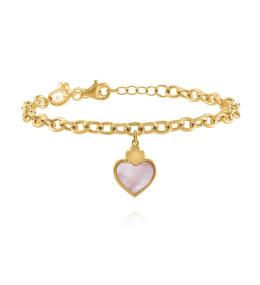 Le Bracelet femme, argent 925/1000 doré or jaune , Charles Garnier Paris 1901, PASSION, AGF170165B