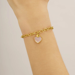 Le Bracelet femme, argent 925/1000 doré or jaune , Charles Garnier Paris 1901, PASSION, AGF170165B
