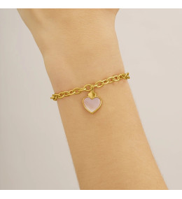 Le Bracelet femme, argent 925/1000 doré or jaune , Charles Garnier Paris 1901, PASSION, AGF170165B