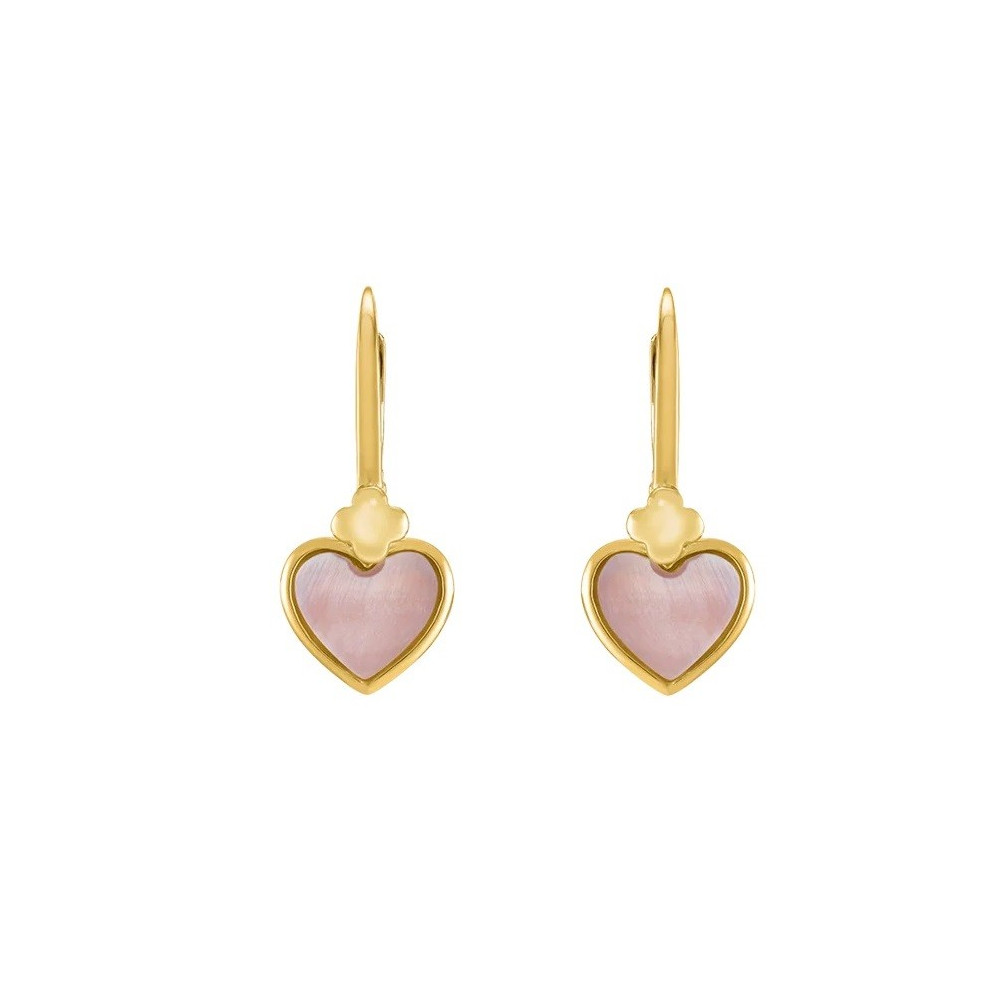 Les Boucles d'oreilles femme, argent 925/1000 doré or jaune , Charles Garnier Paris 1901, PASSION, AGF170166E