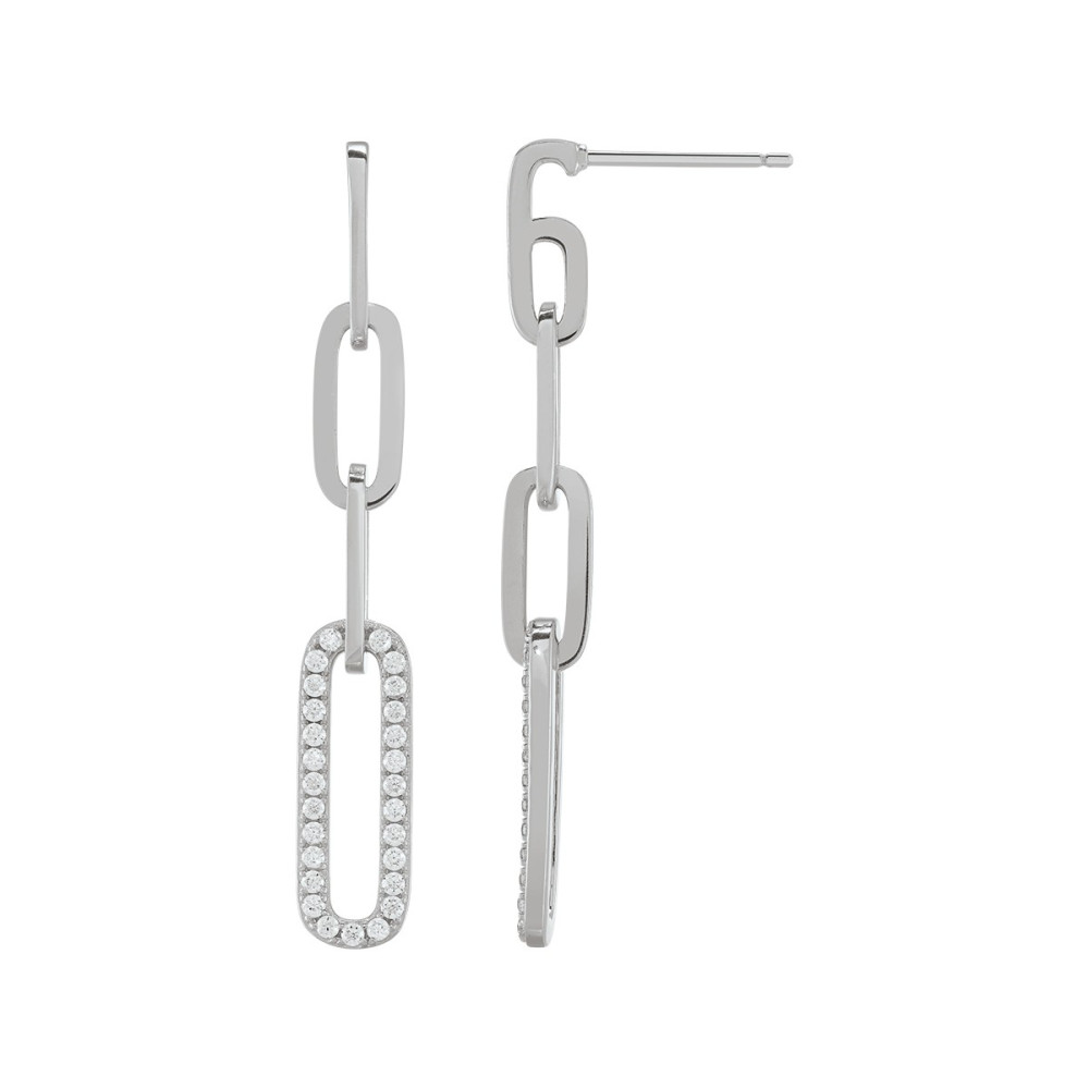 Les Boucles d'oreilles femme, argent 925/1000, Charles Garnier Paris 1901, STYLES, AGF170006E