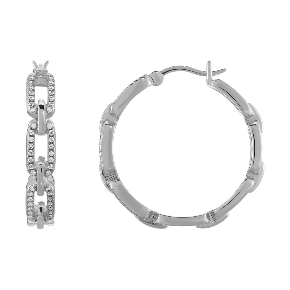 Les Boucles d'oreilles femme, argent 925/1000, Charles Garnier Paris 1901, STYLES, AGF170069E
