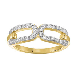 La Bague femme, argent 925/1000 bicolore, Charles Garnier Paris 1901, STYLES, AGF170076R
