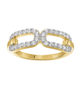 La Bague femme, argent 925/1000 bicolore, Charles Garnier Paris 1901, STYLES, AGF170076R