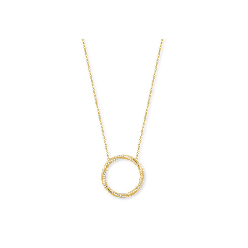 Le Collier femme, argent 925/1000 doré or jaune 750/1000, Charles Garnier Paris 1901, LIANES, AGF170129N