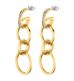 Les Boucles d'oreilles Femme, Lotus Style, Urbain, Acier, LS2323-4/2