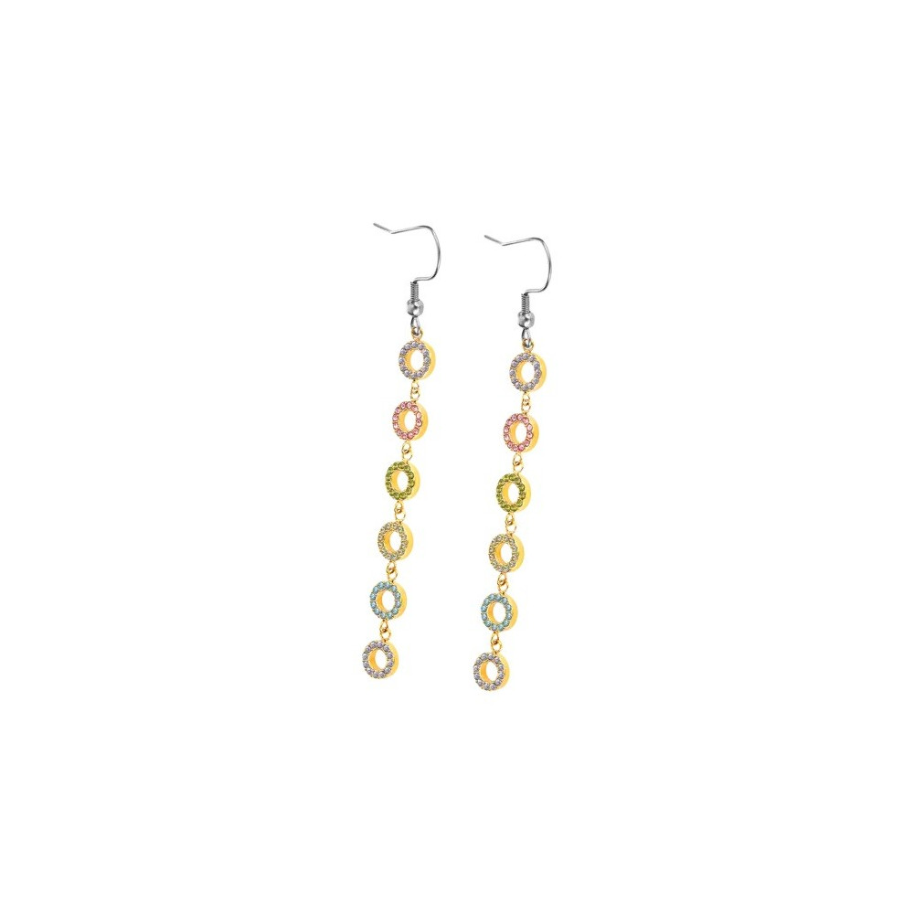 Les Boucles d'oreilles Femme, Lotus Style, Urbain, Acier, LS2318-4/1
