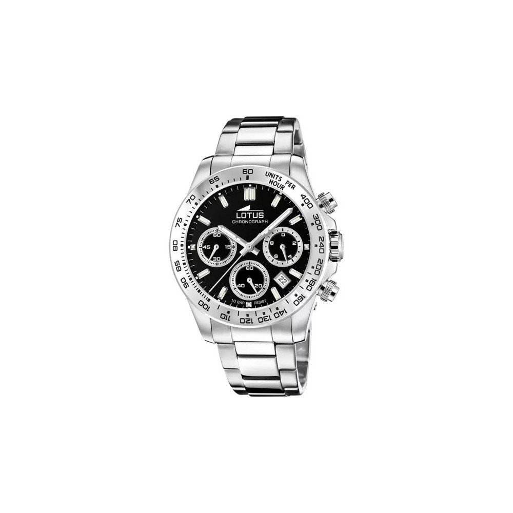 La Montre homme LOTUS, chronographe, acier 18912/3