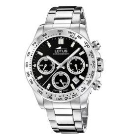 La Montre homme LOTUS, chronographe, acier 18912/3