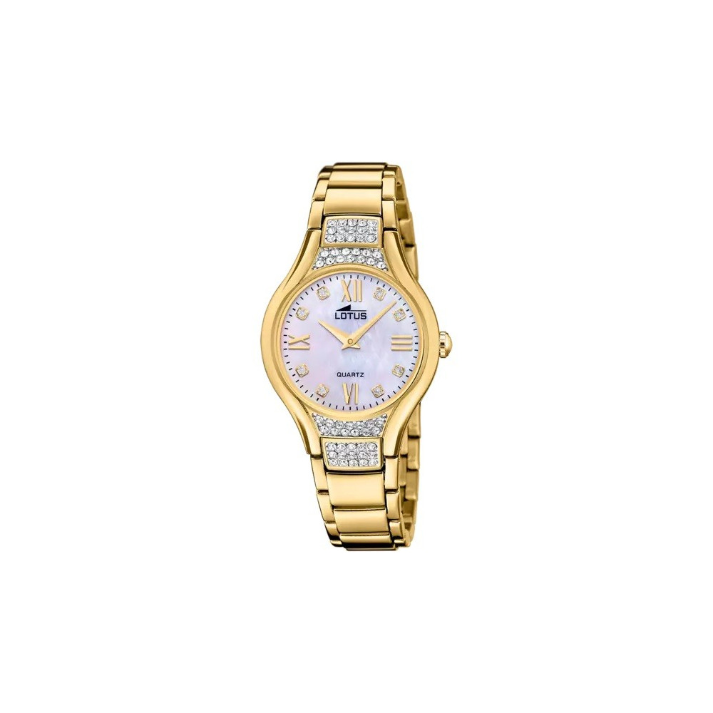 La Montre femme LOTUS, 2 aiguilles, acier 18911/1